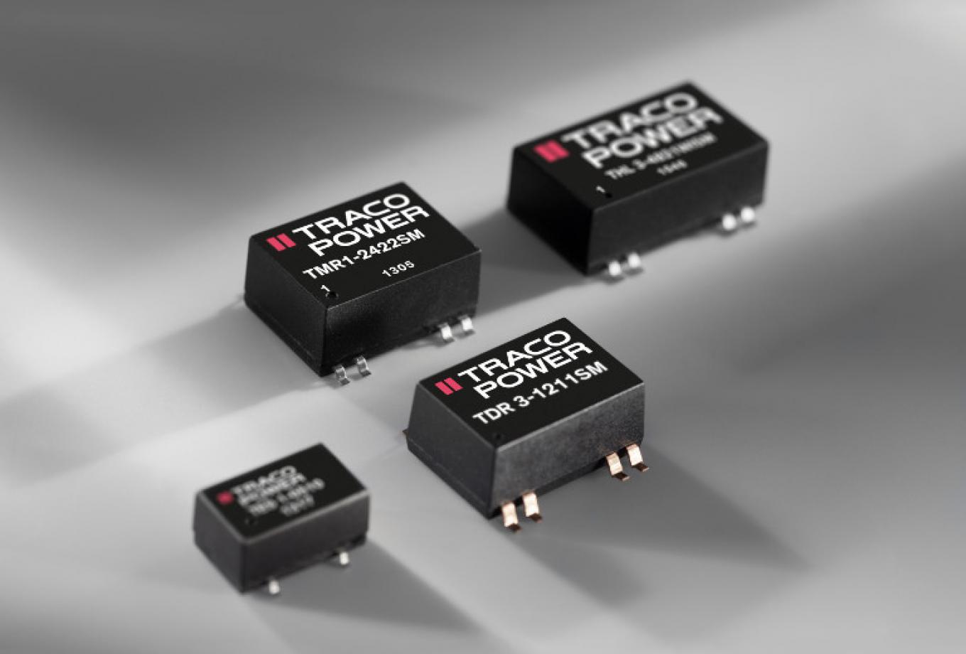TRACO 3 W DC/DC-converters 2:1 input voltage ranges SMD-package